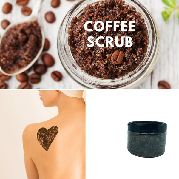 Organic Skin Care Body Scrub | Vegan Coffee Scrub | Natural Vegan Exfoliating Face Scrub | Natural Skincare Turmeric Body Scrub | Body Scrub